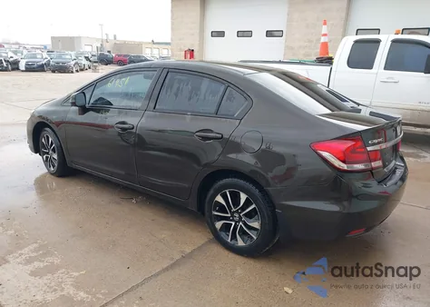 2013 Honda Civic Ex из США, поврежденный, VIN 19XFB2F89DE047585